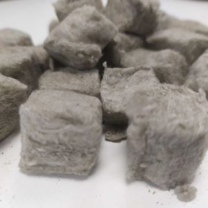 cubes de laine de roche